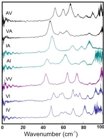 Terahertz absorption spectra
