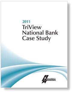 2011 TriView National Bank Case Study Cover Page