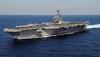 USS George H.W. Bush equipped with air traffic control radar system operating in the 3.5 GHz band