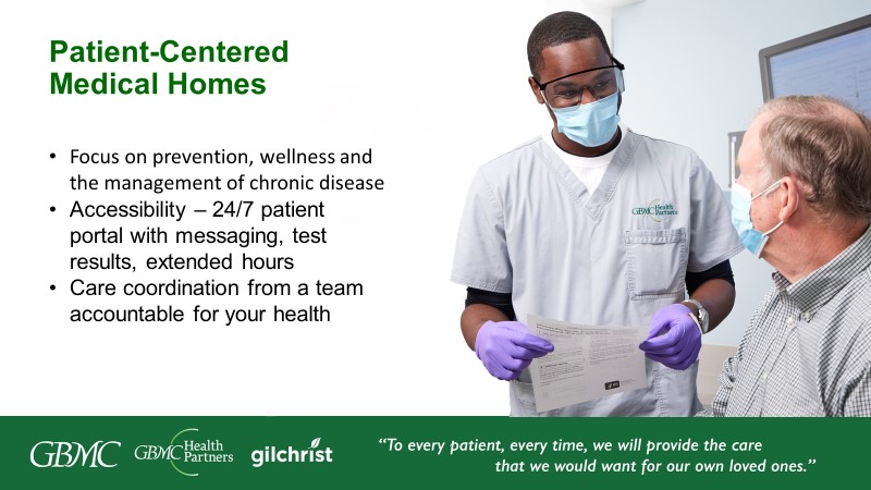 GBMC Patient-Centered Medical Homes slide