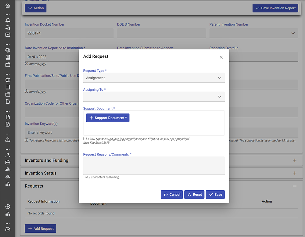 synchronous assignment manager requests