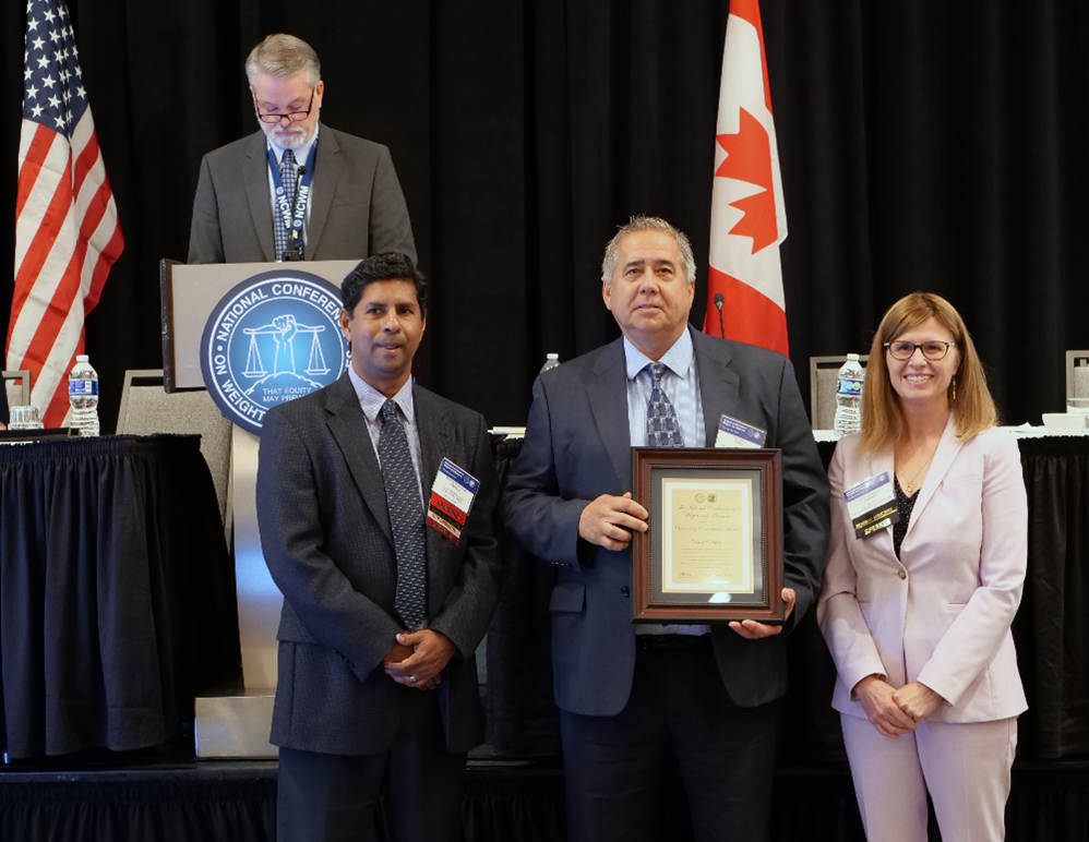 David Sefcik NCWM Outstanding Contributions Award