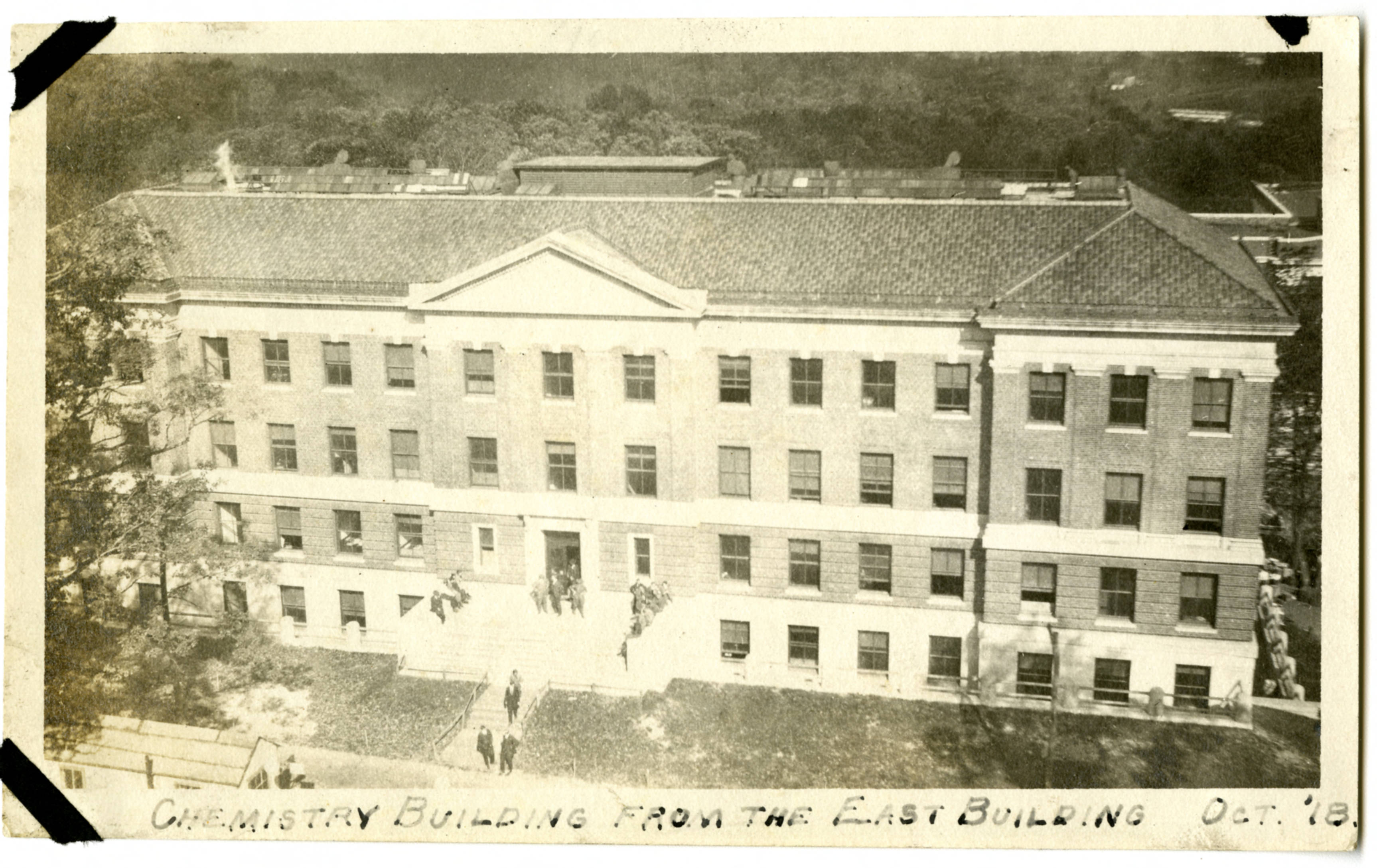 View of the D.C. Chemistry Building, 1918.