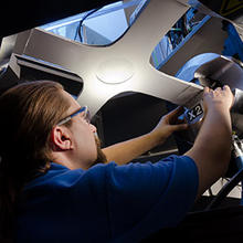 Researchers at the NIST Center Lightweighting Lab