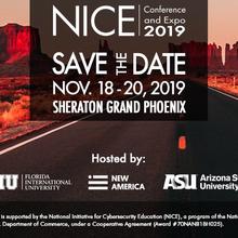 NICE 2019 Conference Save the Date