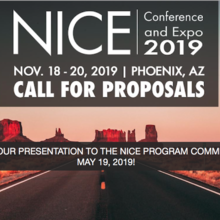 2019 NICE Conference Call for Proposals