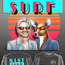 SURF 2019 t-shirt design