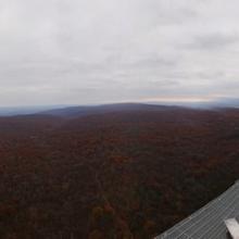 Panoramic view from the top of the Thurmont cell tower, in rural Maryland.