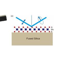 Spectroscopic ellipsometry measurement of a 2D monolayer and the optical property for such a thin layer.