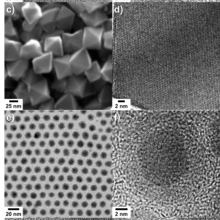 Electron micrographs of representative as-synthesized MNPs for thermometry.  