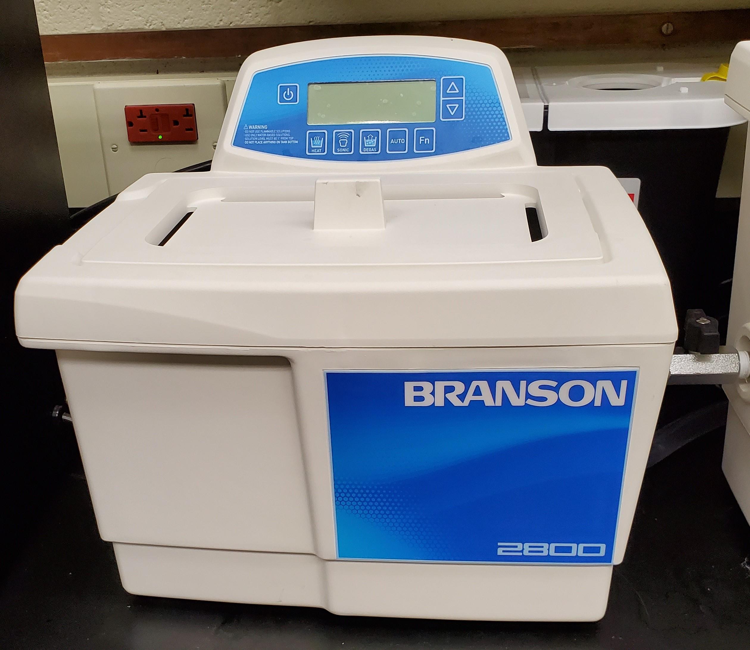 Branson Serie 2800 Nettoyeur Ultrasonique > Qualité NDE