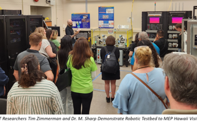 Hawaii MEP Tours the CTL Operational Technology Cybersecurity Laboratory