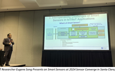 NIST Researcher Provides Insights on Interoperability Testing Methods of Smart Sensors at 2024 Sensor Converge