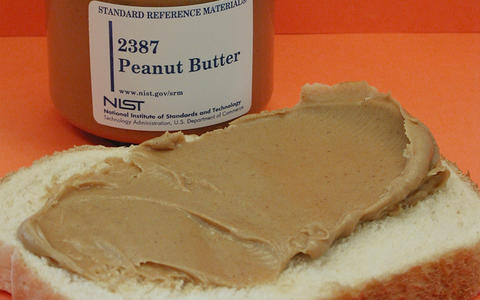 NIST SRM 2387, Peanut Butter, with white bread