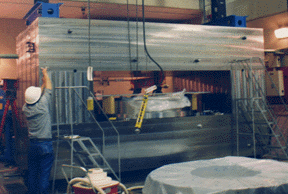 completed upper yoke of the SURF III