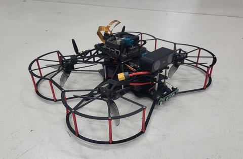 Image of a drone prototype developed in UAS 5.0 by Team ARCC.