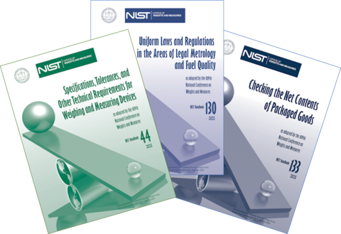 2025 NIST Handbook Covers for 44, 130 and 133