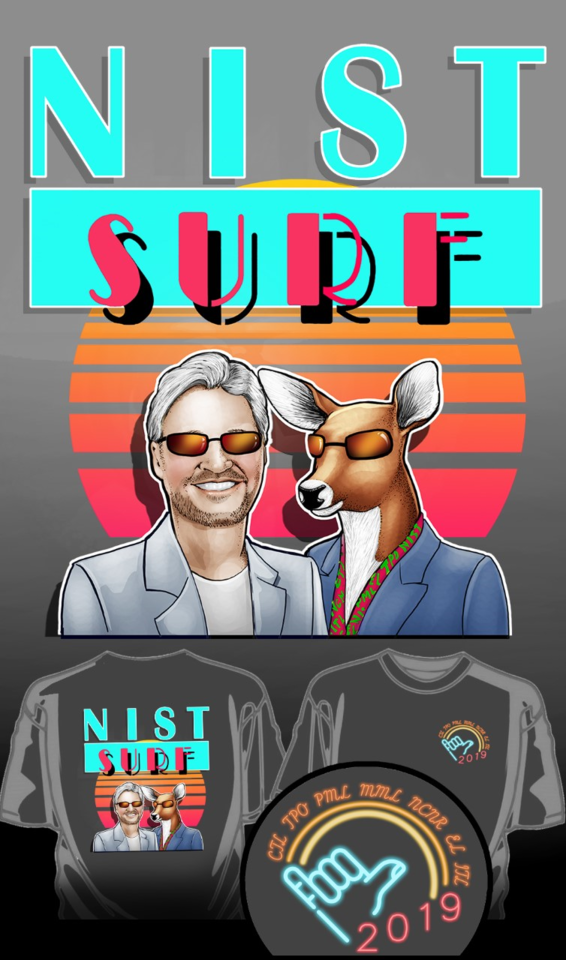 SURF 2019 t-shirt design