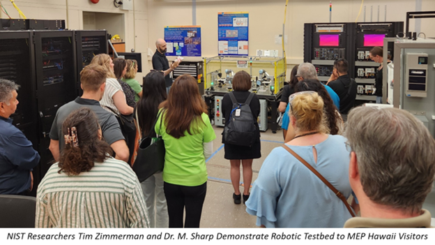 Hawaii MEP Tours the CTL Operational Technology Cybersecurity Laboratory