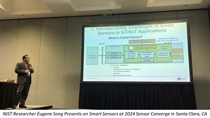 NIST Researcher Provides Insights on Interoperability Testing Methods of Smart Sensors at 2024 Sensor Converge