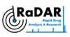 An image of the logo for the Rapid Drug Analysis and Research program.