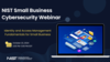 October Small Business Webinar