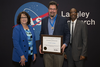 John Kitching receiving NASA Outstanding Leadership Medal